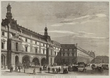 New Buildings of the Tuileries in the Place du Carrousel